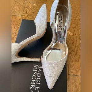 COPY - NWT Badgley Mischka Bridal Wedding Heels